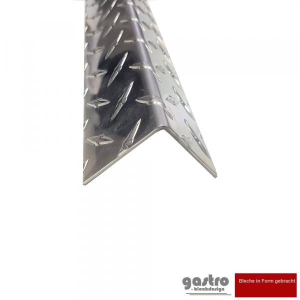 Kantenschutz Riffelblech Diamant 1,5/2,0 mm stark Kantenschutz Riffelblech Diamant 1,5/2,0 mm stark